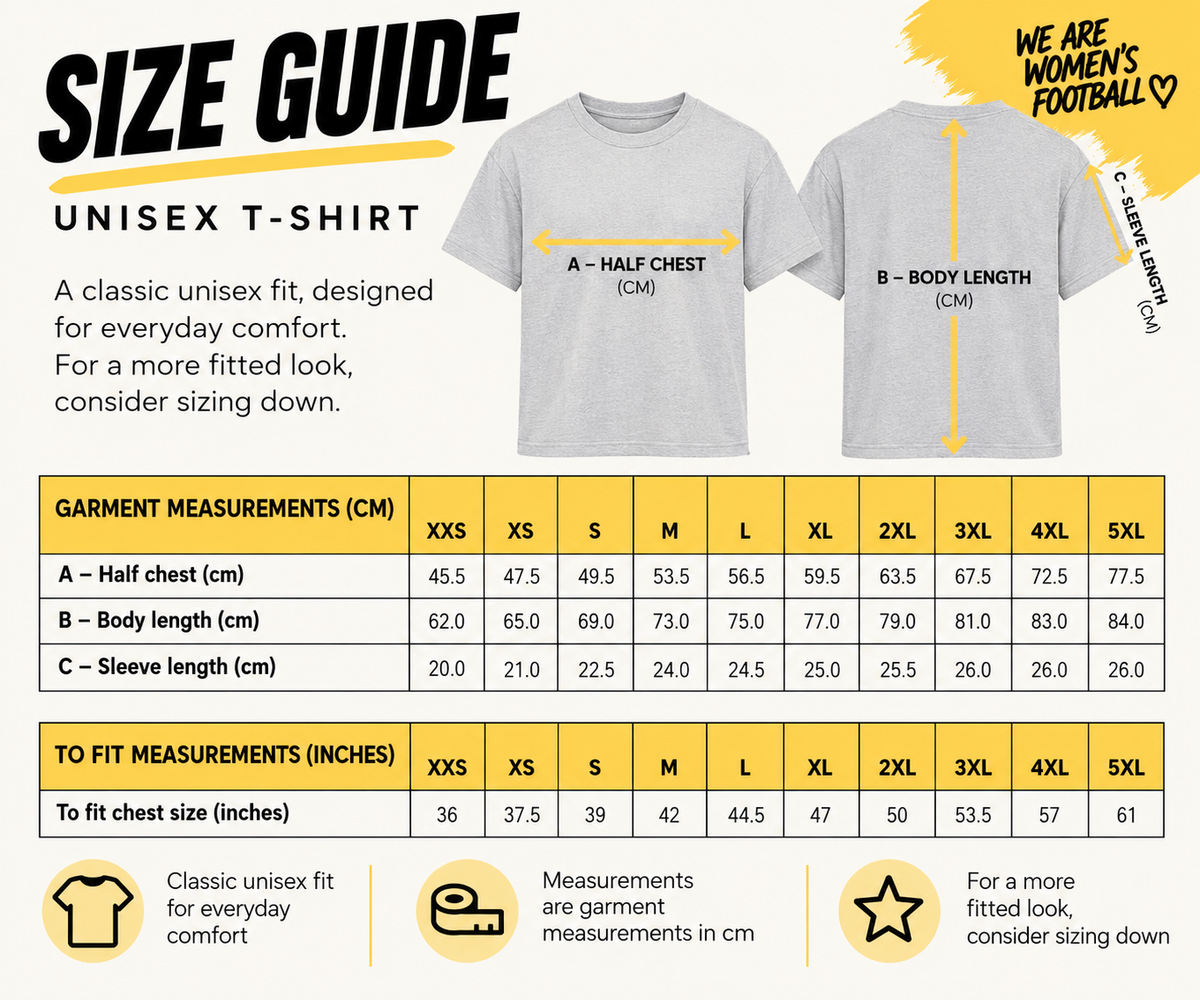 Women's Football Has Entered the Chat — Unisex T-shirt
