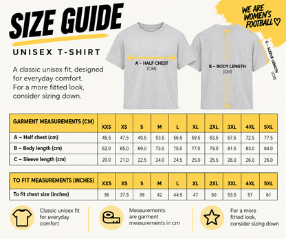 Women's Football Has Entered the Chat — Unisex T-shirt
